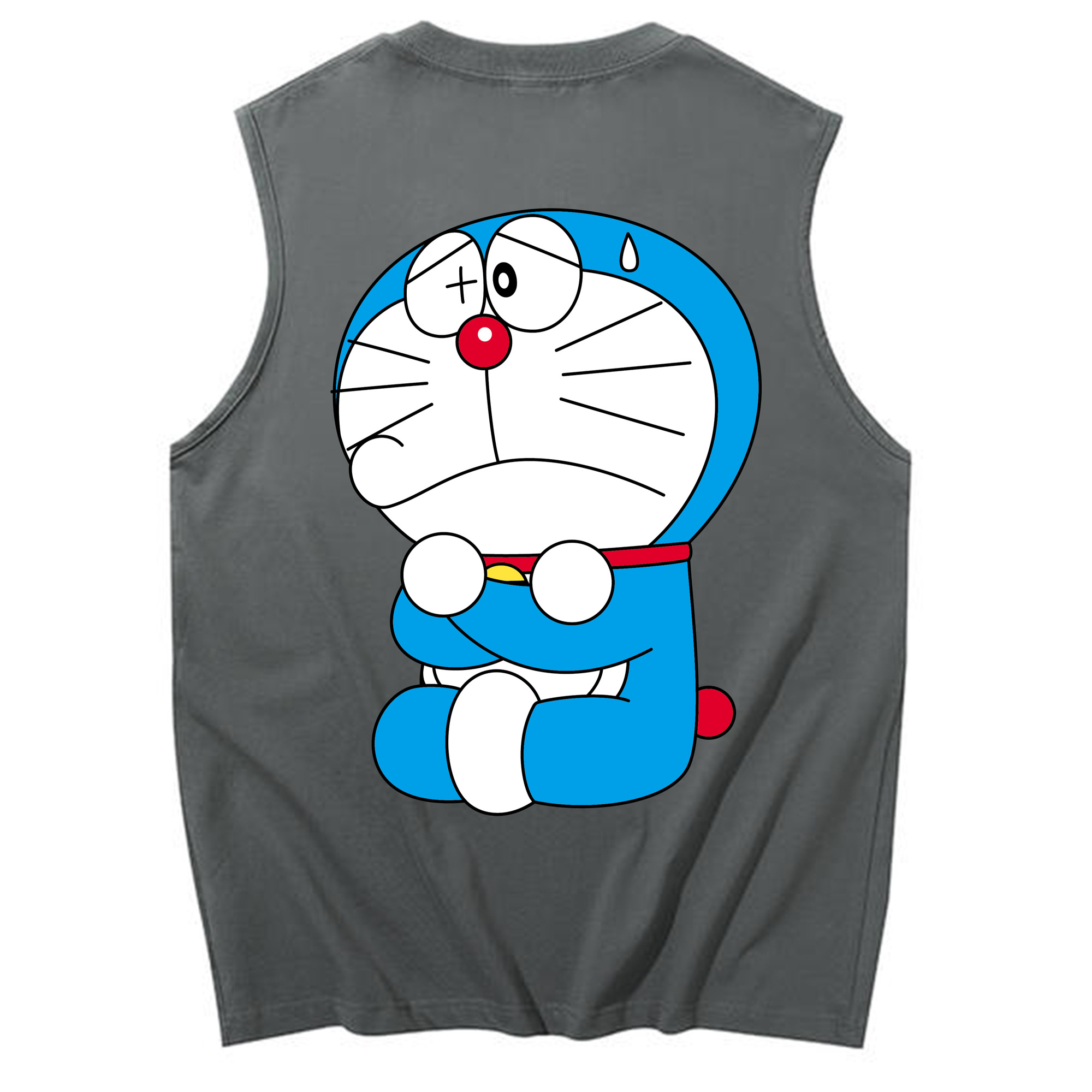 （画像用） ドラえもん Doraemon コットン100％タンクトップ（背面プリント）
